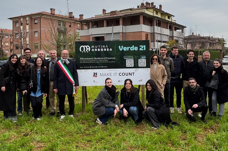 Riforestazione urbana a Spilamberto: nasce “Verde 21”