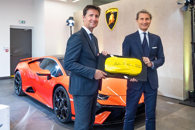 Lamborghini Monaco Grand Opening: Stephane Colmart e Stephan Winkelmann