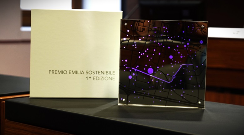 Il Premio Emilia Sostenibile realizzato dall’art designer Donatella Schillirò