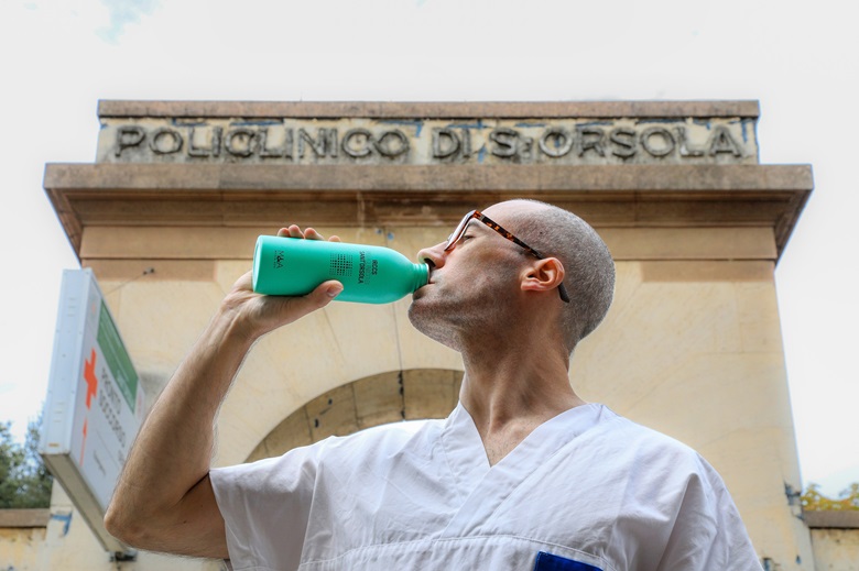 Tremila borracce di 24Bottles per i dipendenti del Sant'Orsola attenti all'ambiente