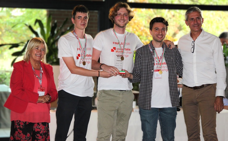 Il team dell’Università degli Studi di Padova, vincitore della Makeitalia Supply Chain Challenge 2025