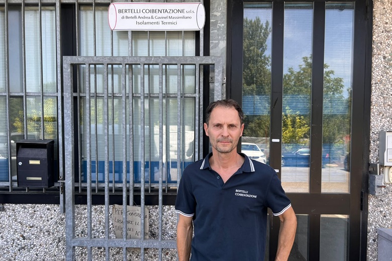 Massimiliano Gavinel, titolare di Bertelli Coibentazione