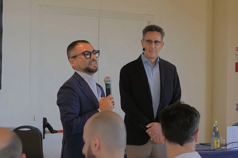 Da sinistra: Michele Poggipolini e Pablo Restrepo-Sáenz