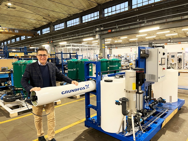 Giuseppe Cartelli, General Manager di Grundfos Water Treatment