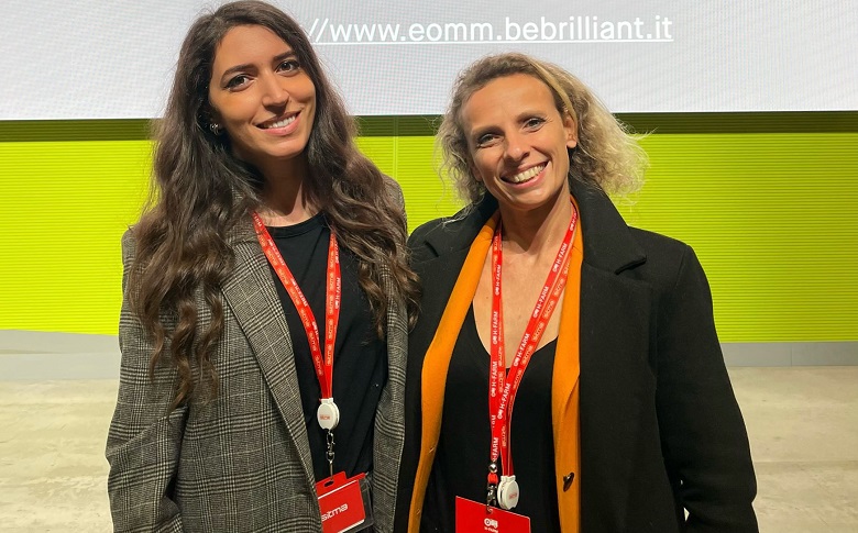 Denise Gibbin e Orsola Cavina dell'ufficio Marketing di Sitma