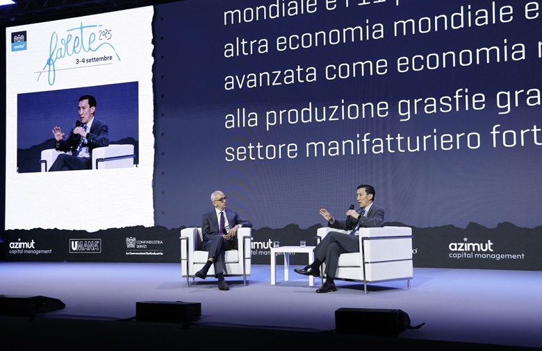 All'assemblea di Confindustria Emilia, Federico Fubini, inviato e editorialista del Corriere della Sera, intervista Yasheng Huang, docente della Epoch Foundation e del MIT Sloan School of Management