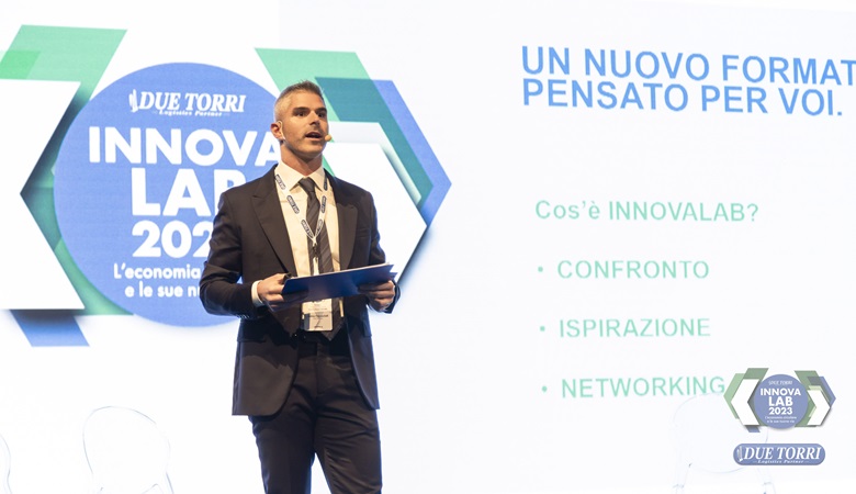 Andrea Franceschelli, vicepresidente e direttore generale di DueTorri e OneExpress a InnovaLab 2023