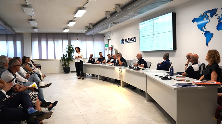 Un momento dell'assemblea dei soci di Società Cooperativa Bilanciai 