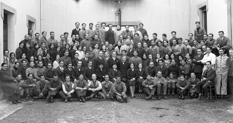 La squadra di ACMA negli anni '30