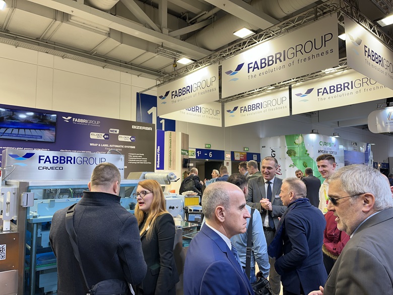 Lo stand del Gruppo Fabbri alla fiera Fruit Logistic, a Berlino