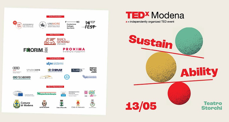 Biglietti scontati per gli associati di Confindustria Emilia al TEDxModena