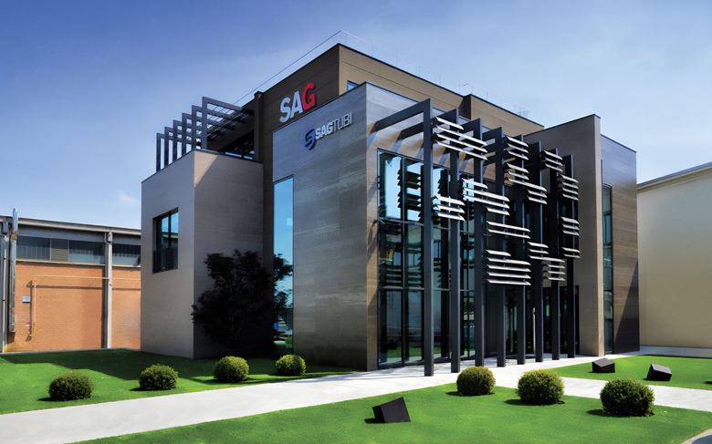 La sede di Sag Group, il gruppo industriale di cui Ansa Tech fa parte dal 2015