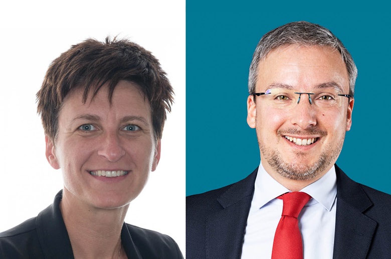 Katia Marinangeli, nuova Chief Financial Officer, e Stefano Tamba, nuovo Chief Legal Officer, di FAAC Technologies