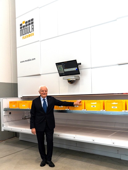 Franco Stefani, founder and president di Modula