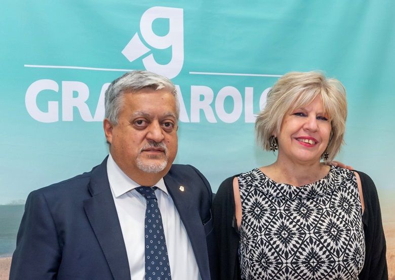 Gianpiero Calzolari, Presidente di Granarolo S.p.A. e Simona Caselli, Presidente di Granlatte