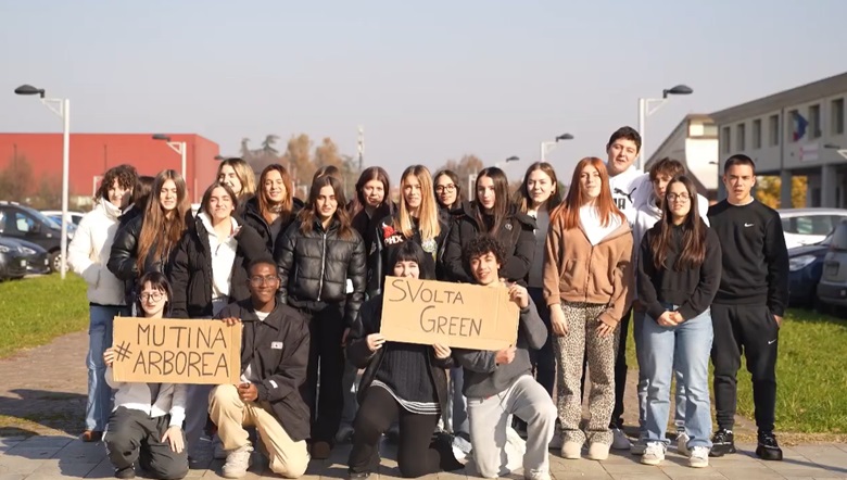 Gli studenti dell'Istituto "Alessandro Volta" di Sassuolo
