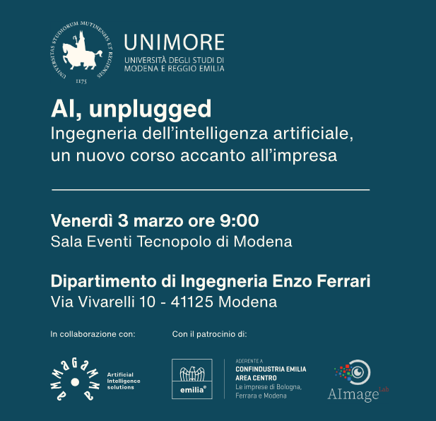 La locandina di "AI, unplugged"