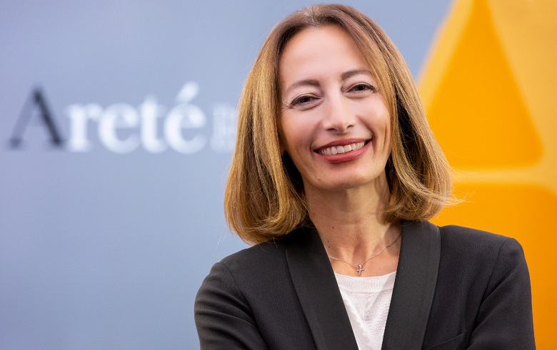 Enrica Gentile, ceo di Aretè. Tra i suoi clienti, nomi del calibro di Barilla, Eridania, Fabbri, Nestlè e Sammontana