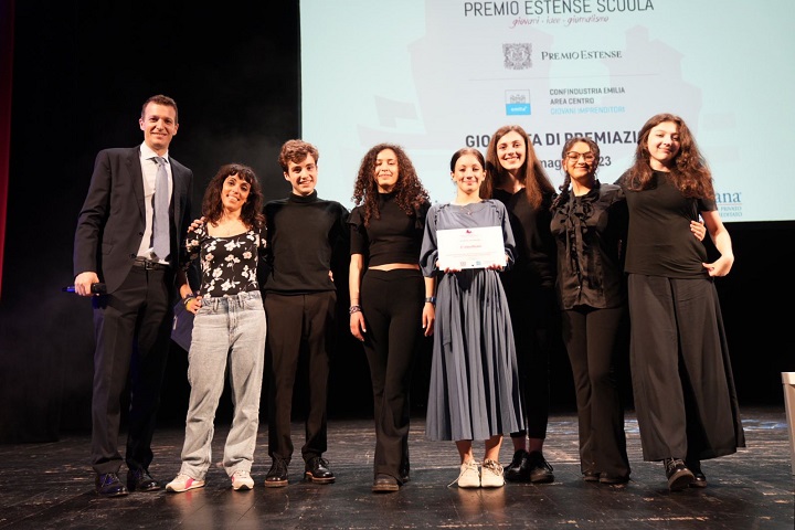 Gli studenti del Liceo Scientifico Alessandro Tassoni di Modena, 3° classificato