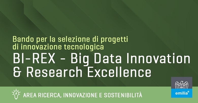 Bando a fondo perduto BI-REX per progetti di innovazione tecnologica Emilia Romagna