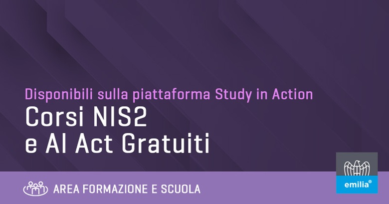 Tabella comparativa corsi NIS2 e AI Act per management e dipendenti