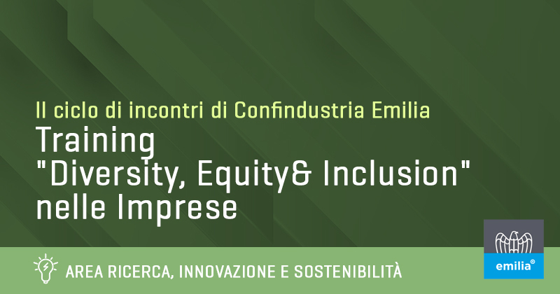 Ciclo di incontri su Diversity, Equity & Inclusion (DEI) per aziende, Bologna e Modena