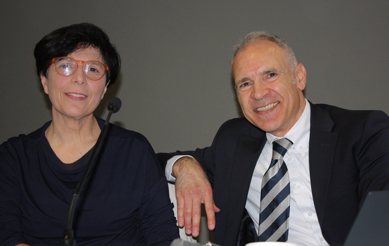 Samanta Zucca e Gabriele Battistin, rispettivamente presidente e direttore generale di Ncv