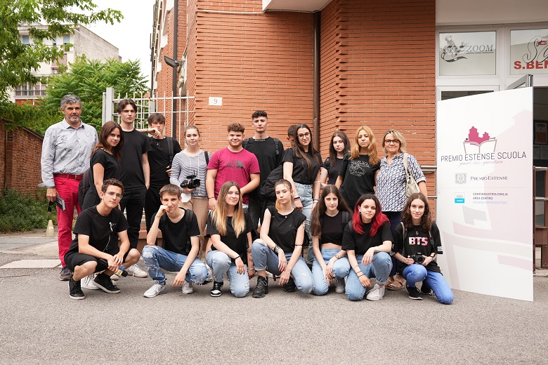 La classe 4^H dell’Istituto Tecnico Luigi Einaudi di Ferrara 2^ classificata