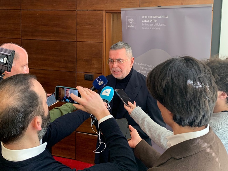 Valter Caiumi, presidente di Confindustria Emilia