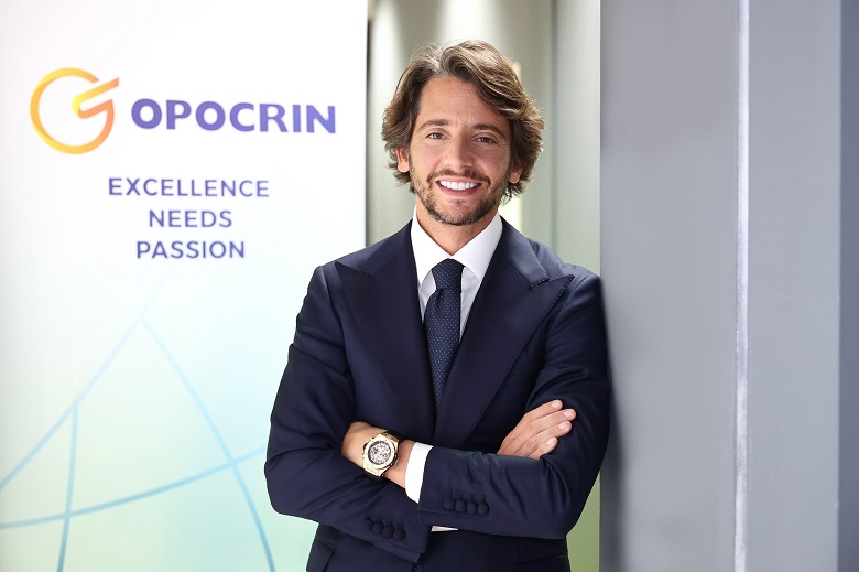 Federico Saetti, amministratore delegato e vice presidente di Opocrin Group