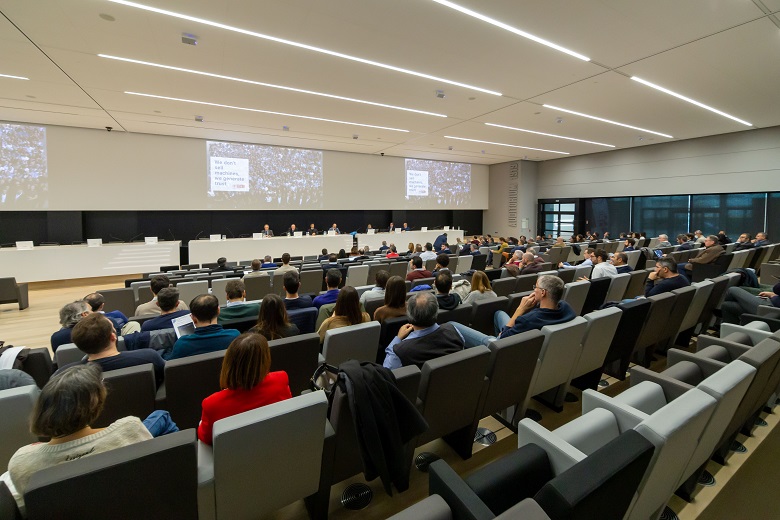 Un momento del convegno “Fare sistema nella difesa cyber” organizzato da SACMI e Yoroi