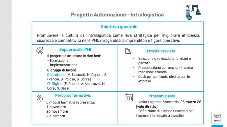 Il piano di Confindustria Emilia Area Centro nasce per il territorio, ma punta a generare modelli replicabili a livello nazionale