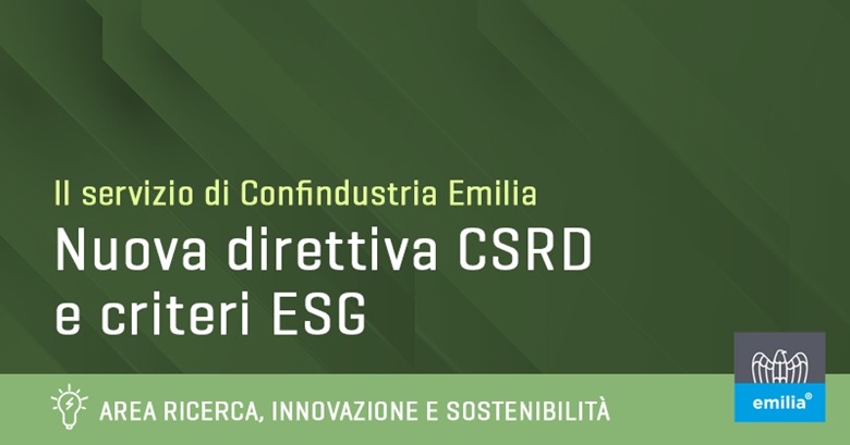 Il CSRD Gap Analysis è parte di un pacchetto più ampio di servizi offerti da Confindustria per supportare le imprese nell'implementazione delle tematiche ESG