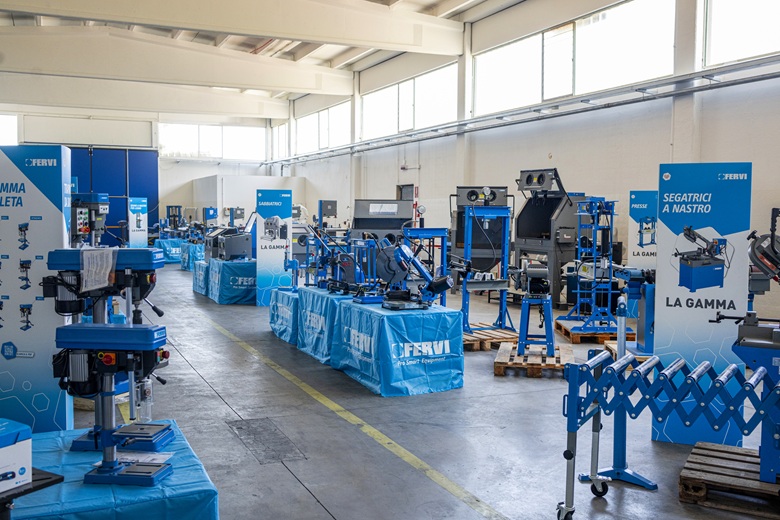 Il nuovo showroom Machinery di Fervi a Vignola