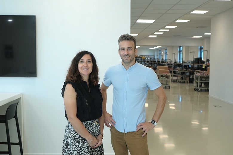 Tiziana Tosi e Francesco Melegoni, CEO di Micro Systems