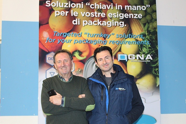 Da sinistra Valerio Nucci, fondatore di Gna e Massimiliano Nucci