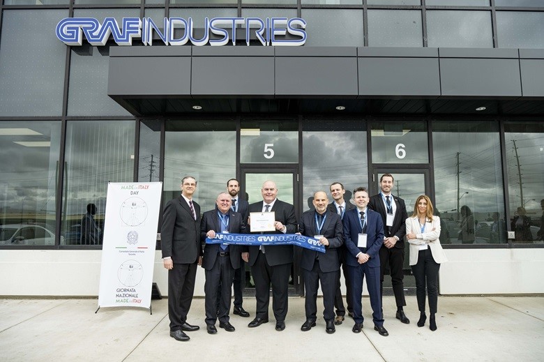 Cerimonia di inaugurazione della sede a Toronto, Canada