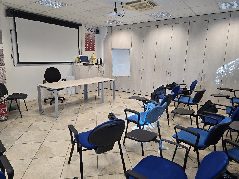 Aula utilizzata per la formazione
