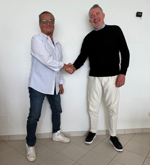 Luca Bulgarelli, sales director e CEO di Skybackbone Engenio, e Paolo Campo, founder di NICIM