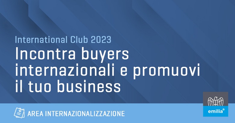 Evento International Club a Bologna incontri buyers internazionali 