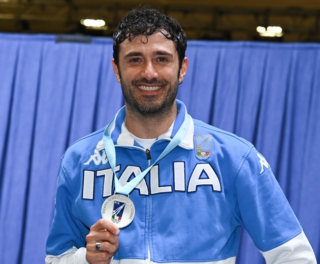 Luigi Samele (photocredit FIE - International Fencing Federation)