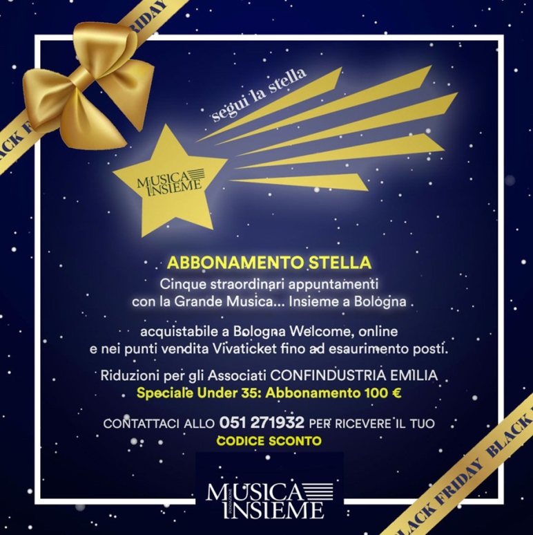 Fondazione Musica Insieme, speciale Abbonamento Stella <br />