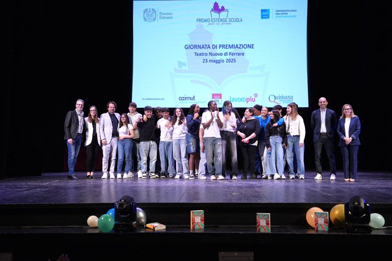L’IIS Vergani Navarra di Ferrara, classe 2^A, ha vinto il 30° Premio Estense Scuola