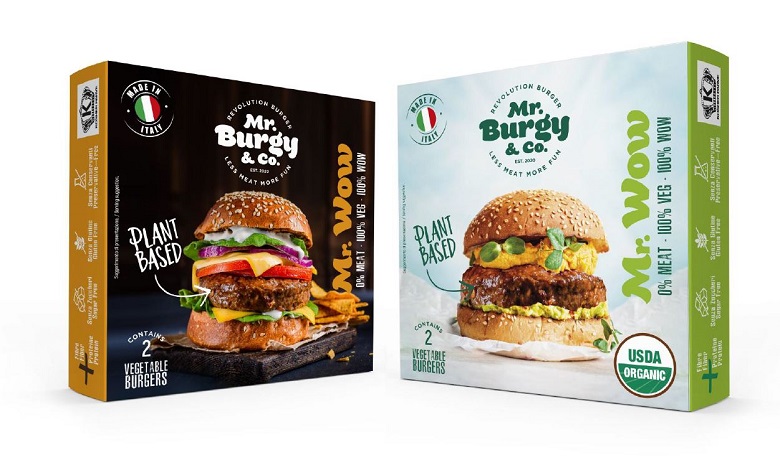 I burger vegetali di Modena Funghi sbarcano in Usa