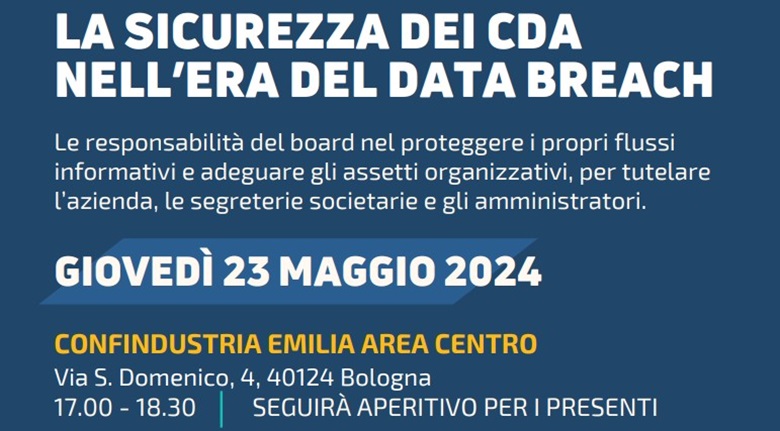 X DataNet, un evento sulla sicurezza dei cda nell’era del data breach