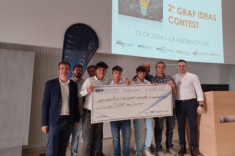 Squadra vincitrice della 2^ edizione del GRAF Ideas Contest 2024