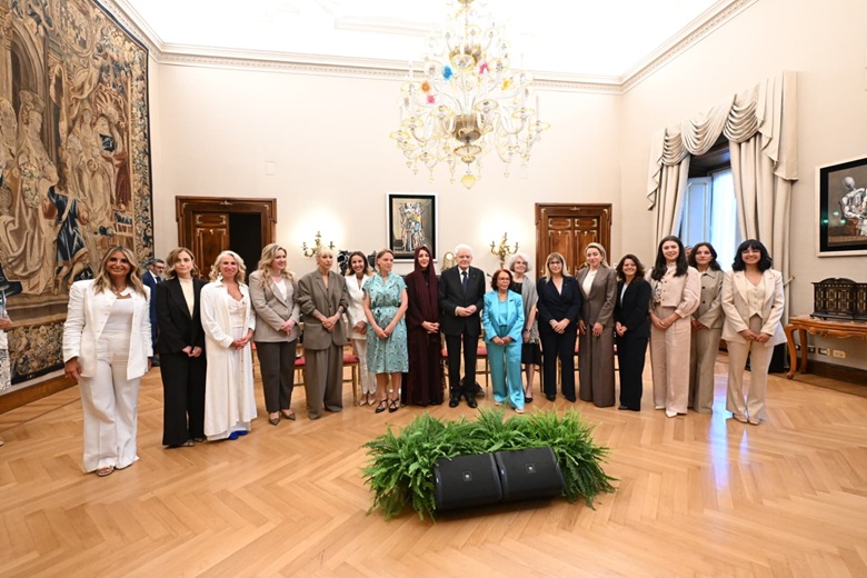 L'incontro con le vincitrici, al Quirinale alla presenza del Presidente della Repubblica Sergio Mattarella