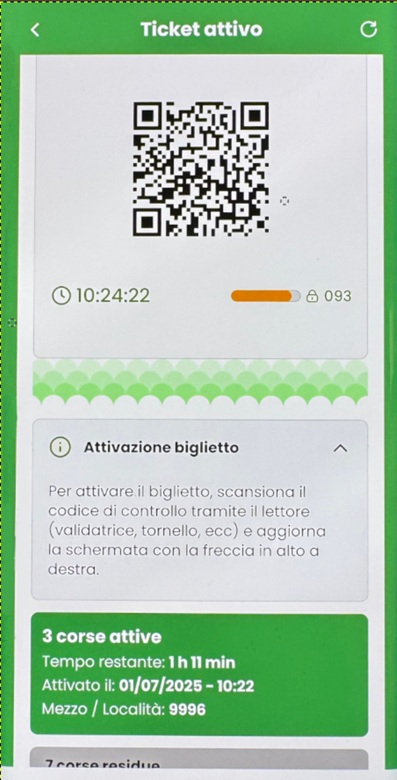 Roger adotta la novità QR Code per quanto riguarda i biglietti del bus nei bacini serviti da Tper