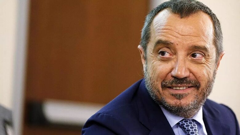 Il giornalista Franco Di Mare (foto Ansa)